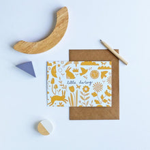Load image into Gallery viewer, Stephanie Cole Design &quot;Little darling&quot; greetings card