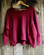 Load image into Gallery viewer, Nimpy Clothing Upcycled 100% cashmere pink boxy jumper medium