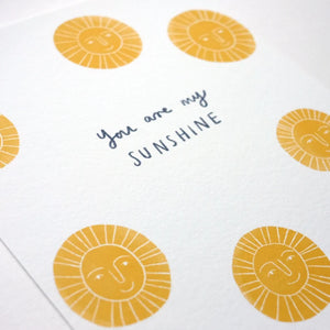 Stephanie Cole Design “You are my sunshine” A4 print (STECO)