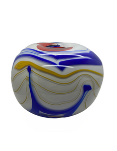 Nigel Calvert blown glass “Cookie jar” (Calvert)