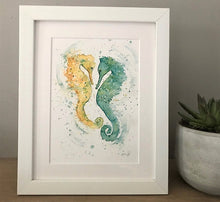 Load image into Gallery viewer, Amy Primarolo Art Seahorses open edition print (AMY)