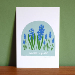 Stephanie Cole Design “Bloom and grow” A5 print