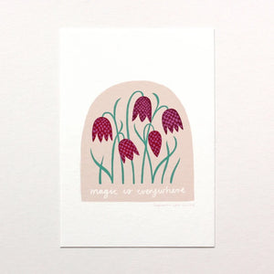 Stephanie Cole Design “Magic is everywhere” A5 print