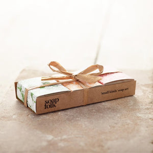 Soap Folk small kinds soap gift set 3 half size bars