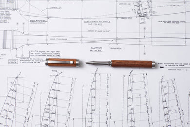 Hordern Richmond Roller ball pen made from original spitfire propeller