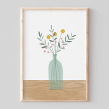 Load image into Gallery viewer, Stephanie Cole Design “Flowers” A4 print