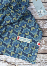 Load image into Gallery viewer, Susie Faulks bloom blue cotton scarf (FAULKS)