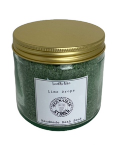 'Mermaid in Stroud' 'smells like lime drops' bath soak