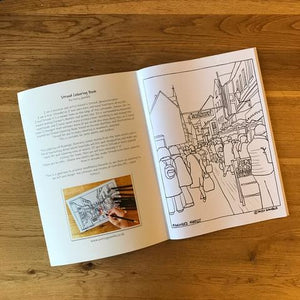 Patsy Gamble art "The Stroud Colouring Book" (Gamble)