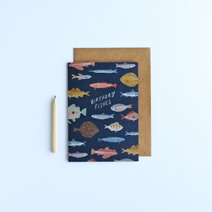 Stephanie Cole Design "Birthday fishes" greetings card