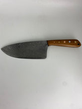 Load image into Gallery viewer, Scratch Knives Damascus Vegetable kitchen knife 16cm long 6.5cm wide (Lees)
