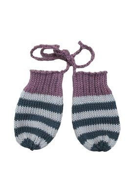 Amanda Hawkins Knitwear Hand knitted cotton mittens