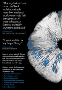 "Medical Mushrooms" How Medicinal and Psychedelic Mushrooms Can Protect Body and Mind book by Anthony Peters of Cotswold Mushrooms (Mushrooms)