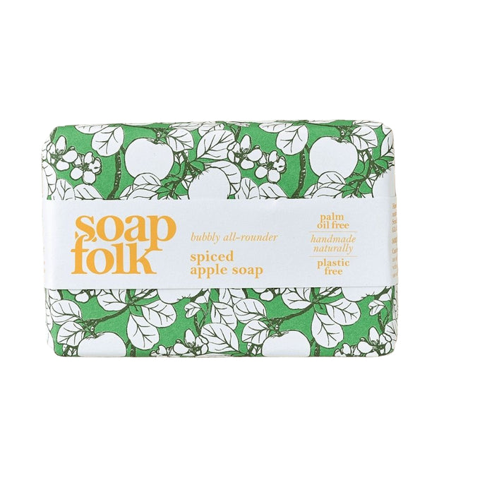 Soap Folk Apple spice organic soap 105g