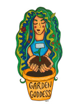 Load image into Gallery viewer, Lemon Street Cards &quot;Garden goddess&quot; greetings card
