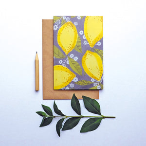 Stephanie Cole Design "Lemon" greetings card