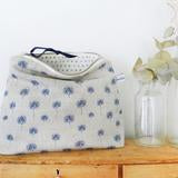 Load image into Gallery viewer, Charlotte Macey tall pouch dandelions (CMT 126)