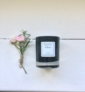 CandleCo Black plum and Rhubarb scented candle