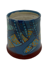 Load image into Gallery viewer, Bridget Williams pottery “micro blue” espresso mug (BW95)