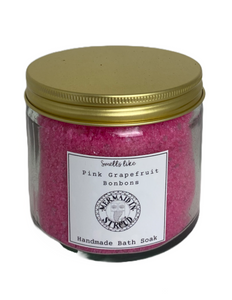 "Mermaid in Stroud" "smells like pink grapefruit bonbons" bath soak