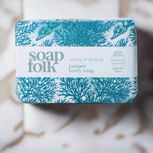 Load image into Gallery viewer, Soap Folk - Organic juniper berry soap