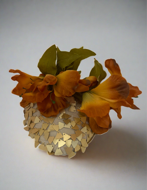 Gemma Sangwine faux flower fascinator (GEMS 353)