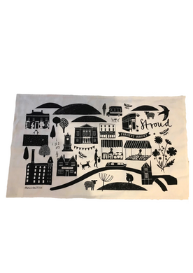 Stroud organic cotton tea towel