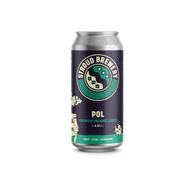 Stroud brewery premium organic larger can  