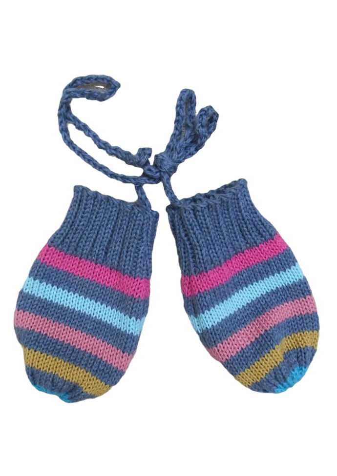 Amanda Hawkins Knitwear hand knitted cotton mitten