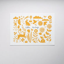 Load image into Gallery viewer, Stephanie Cole Design “Little darling” A4 print