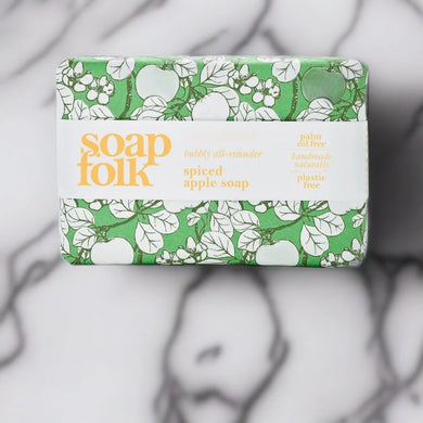 Soap Folk Apple spice organic soap 105g
