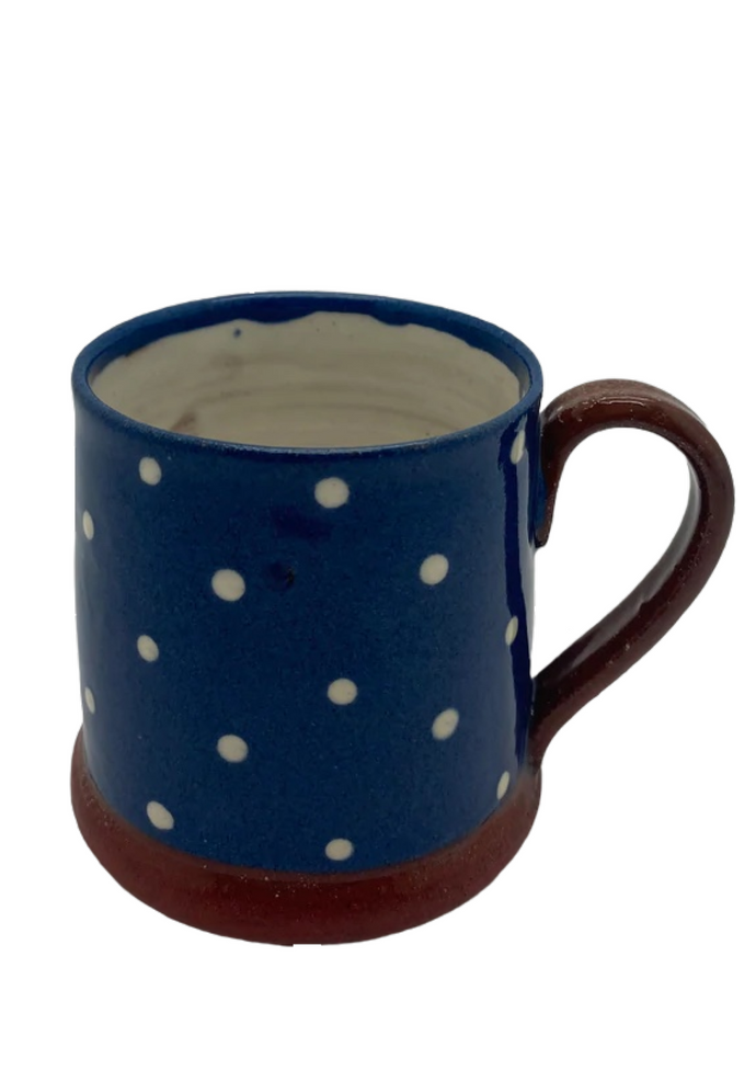 Bridget Williams Pottery polka dot espresso mug (BW73)