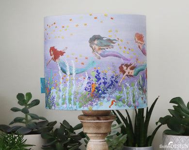 Ceridwen Hazelchild Design Mermaid lampshade