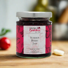 Load image into Gallery viewer, Kitchen Garden Foods Summer berry jam 200g