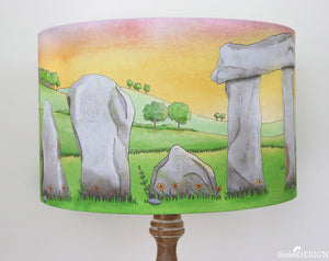 Ceridwen Hazelchild Design Stone circle lampshade (CHD)