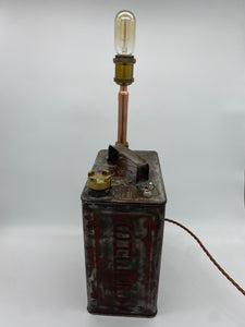 Petrol can lamp (Roy Kay)