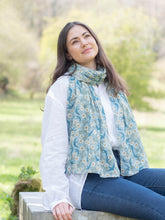 Load image into Gallery viewer, Susie Faulks Swifts cotton scarf (FAULKS)