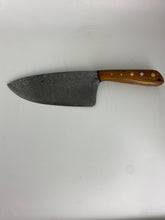 Load image into Gallery viewer, Scratch Knives Damascus Vegetable kitchen knife 16cm long 6.5cm wide (Lees)