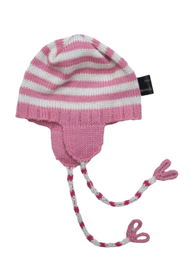 Amanda Hawkins Knitwear hand knitted new born baby cotton hat