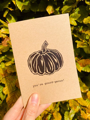 Lemon Street cards “You’re Gourd-geous !” Greetings card