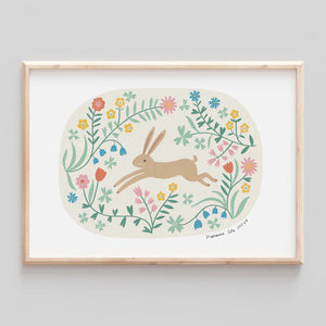 Stephanie Cole Design “Hare” A4 print