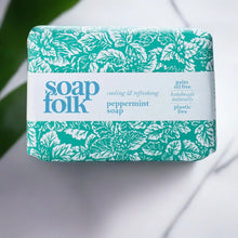 Load image into Gallery viewer, Soap Folk - Organic peppermint soap