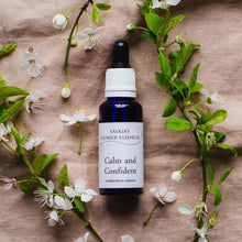 Load image into Gallery viewer, Saskia&#39;s Flower Essences &quot;Calm and confident&quot; 30ml 