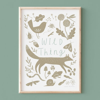 Stephanie Cole Design “Wild thing” A4 print 