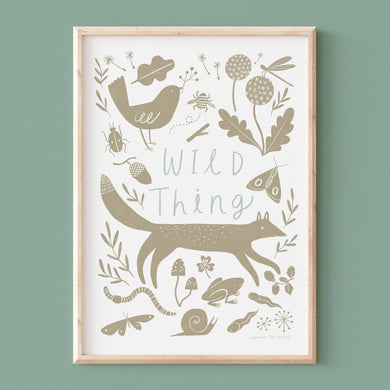 Stephanie Cole Design “Wild thing” A4 print (STECO)