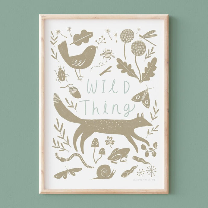 Stephanie Cole Design “Wild thing” A4 print 