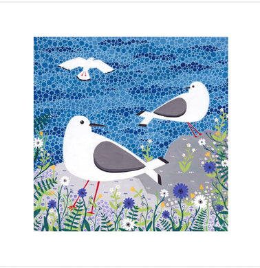 Sian Summerhayes “Sea gull” art print