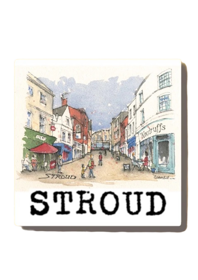 Patsy Gamble art Woodruffs Stroud fridge Magnet (Gamble)