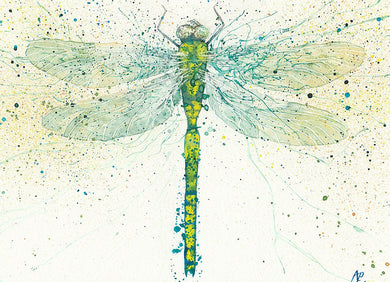 Amy Primarolo Art Dragonfly greetings card