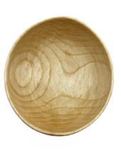 Load image into Gallery viewer, Carpenter’s Woodcraft pole large turned bowl ash, milk paint finish (SC)